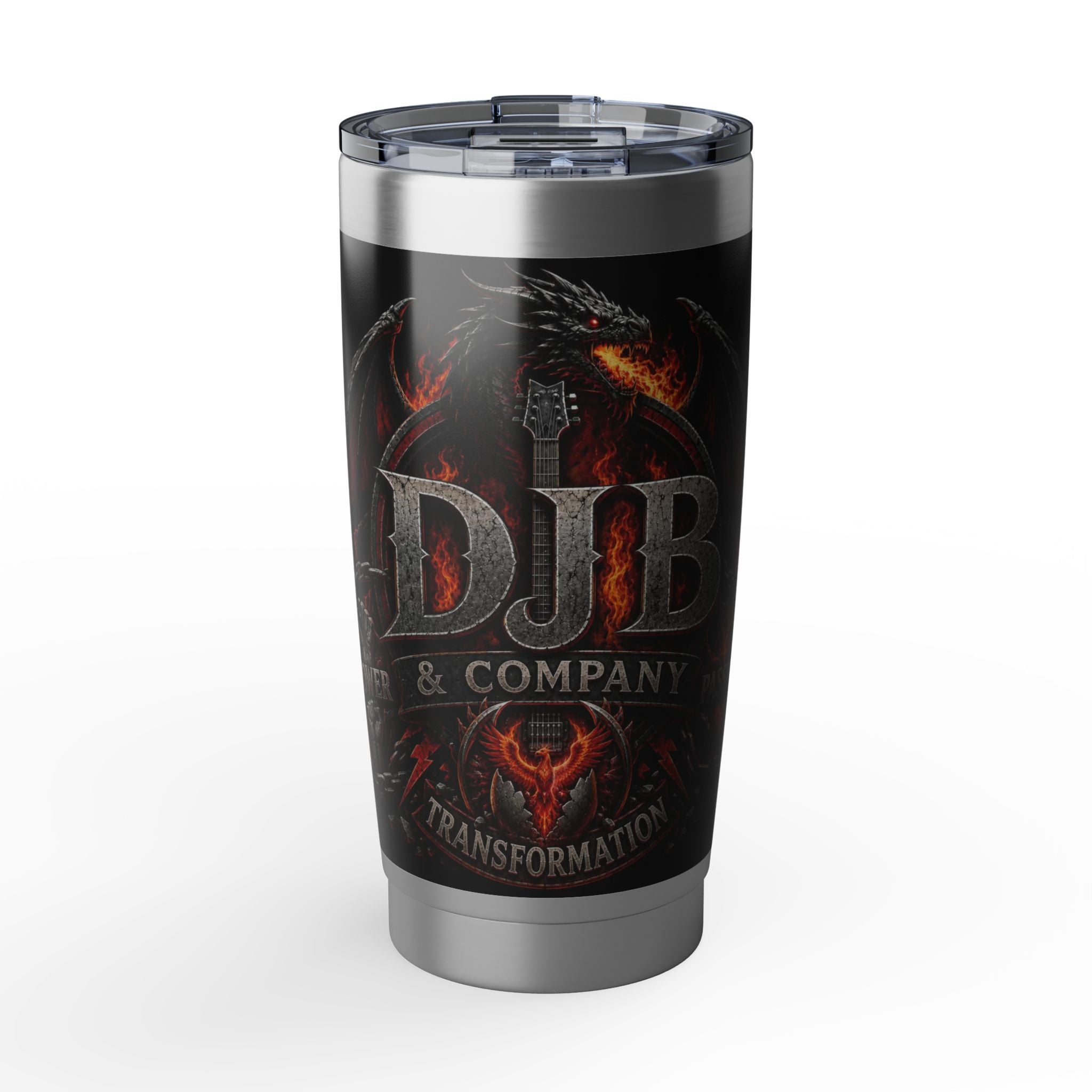 Dragon Flame 20oz Tumbler - DJB & Company Transformation Stainless Travel Mug