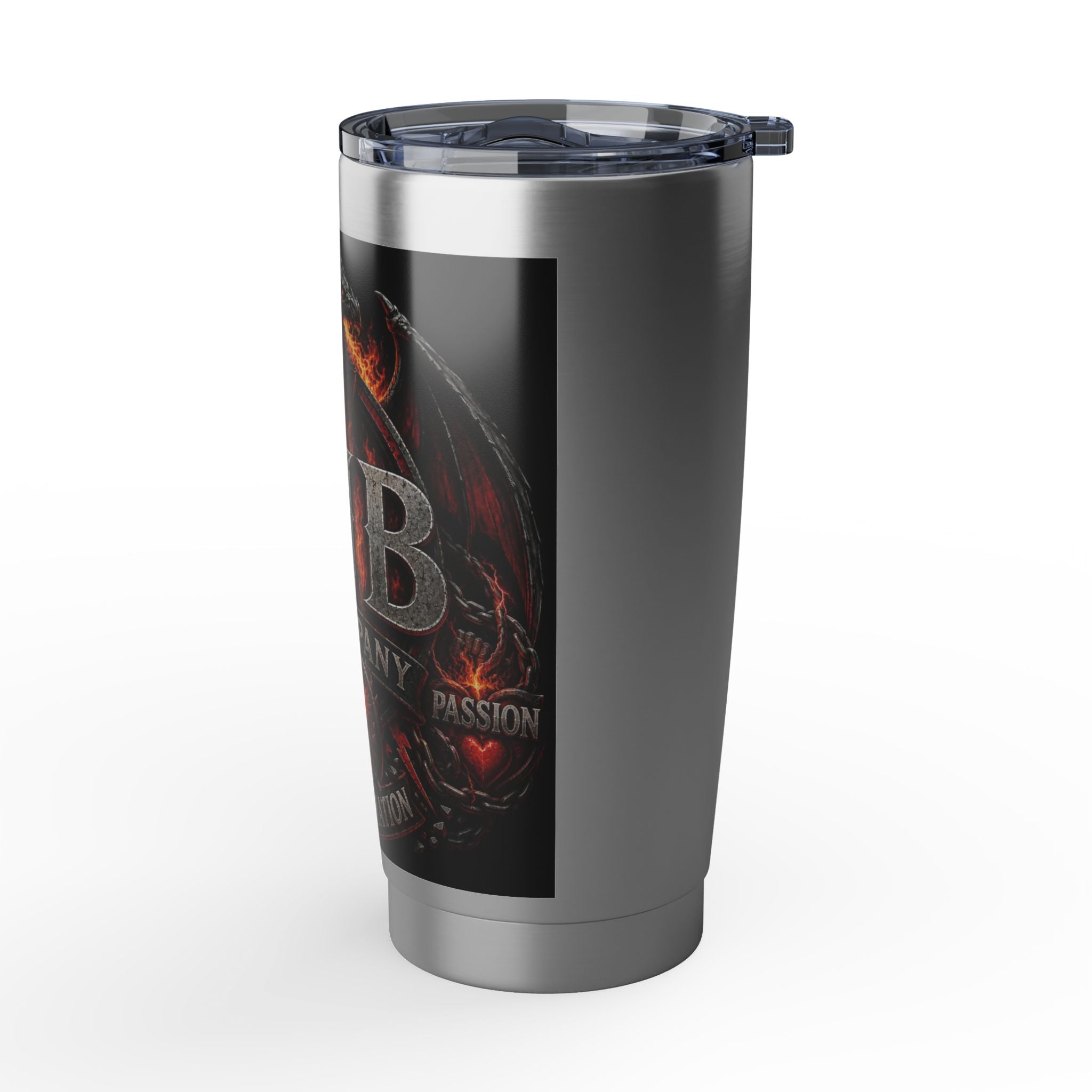 Dragon Flame 20oz Tumbler - DJB & Company Transformation Stainless Travel Mug