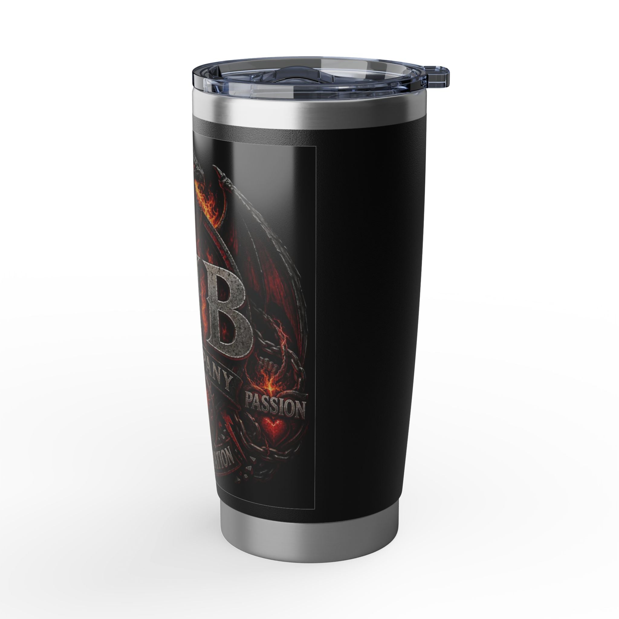 Dragon Flame 20oz Tumbler - DJB & Company Transformation Stainless Travel Mug