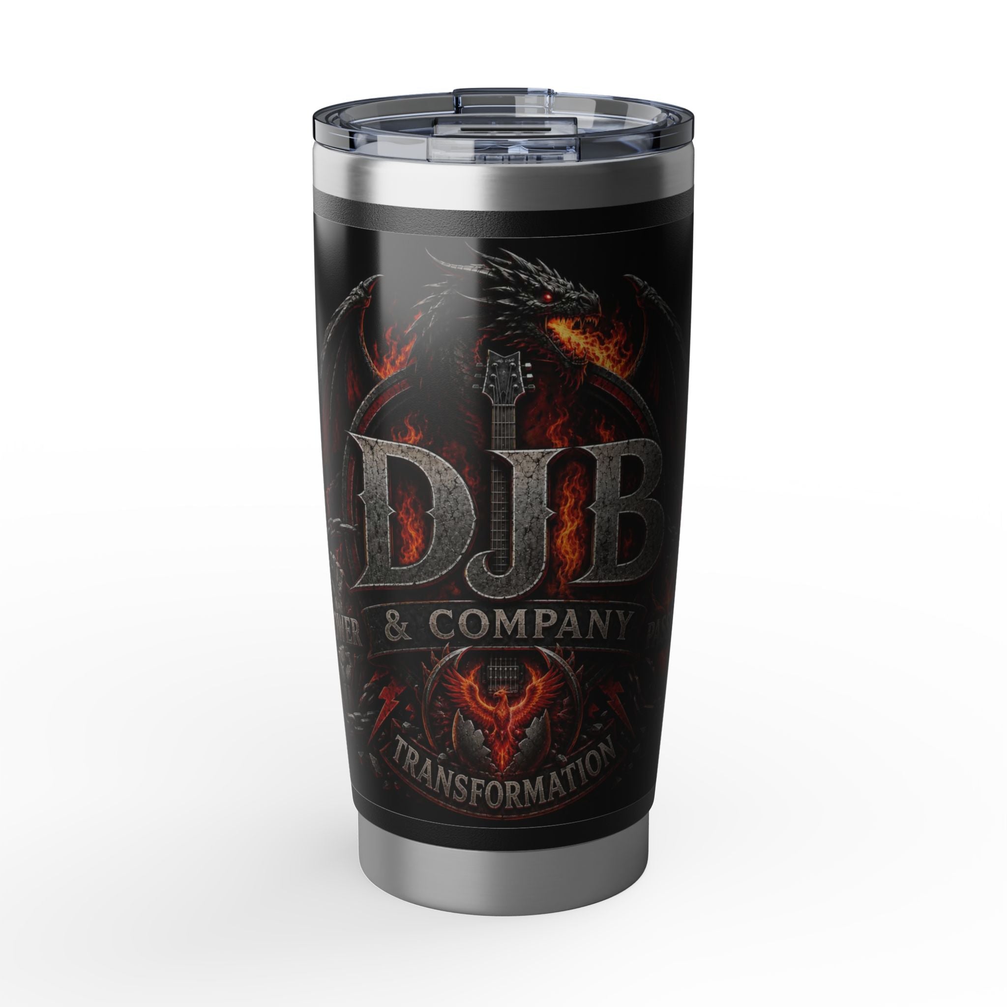 Dragon Flame 20oz Tumbler - DJB & Company Transformation Stainless Travel Mug