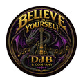 Believe In Yourself Dragon Guitar Mouse Pad — Motivational Rock Gaming Desk Mat
