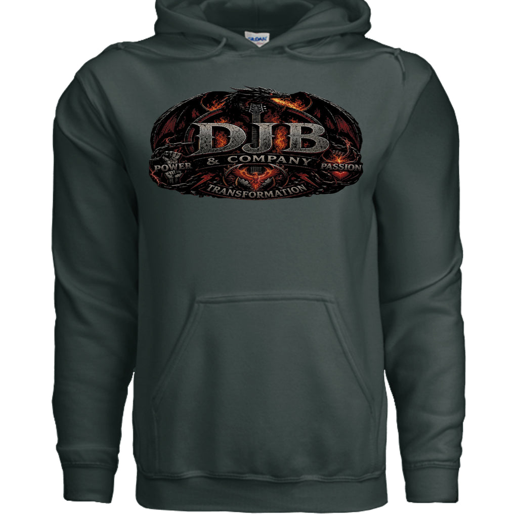 Fan Charcoal Heather - G185 - FRONT