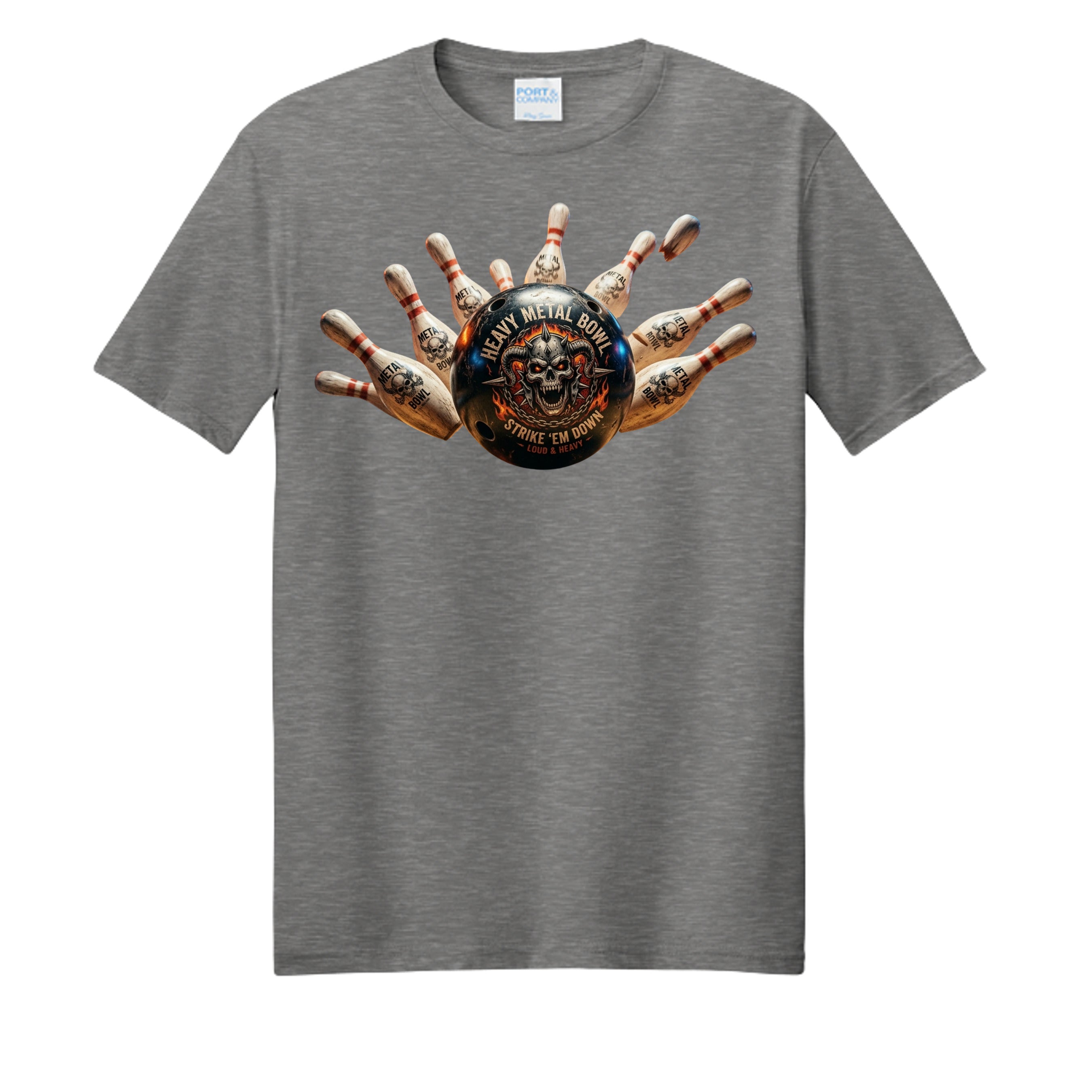 Graphite Heather - PC455 - FRONT