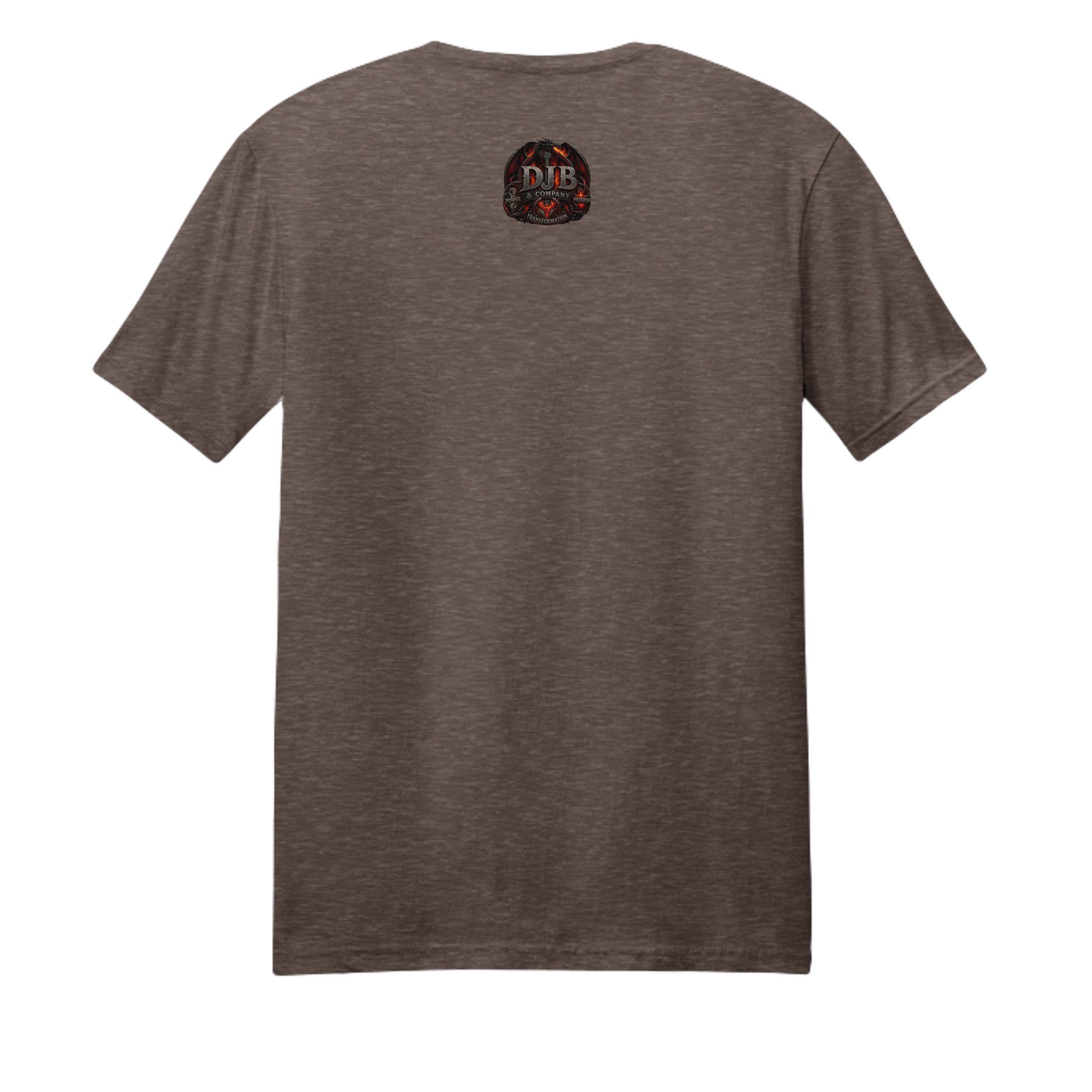 Heathered Brown - DM108 - BACK